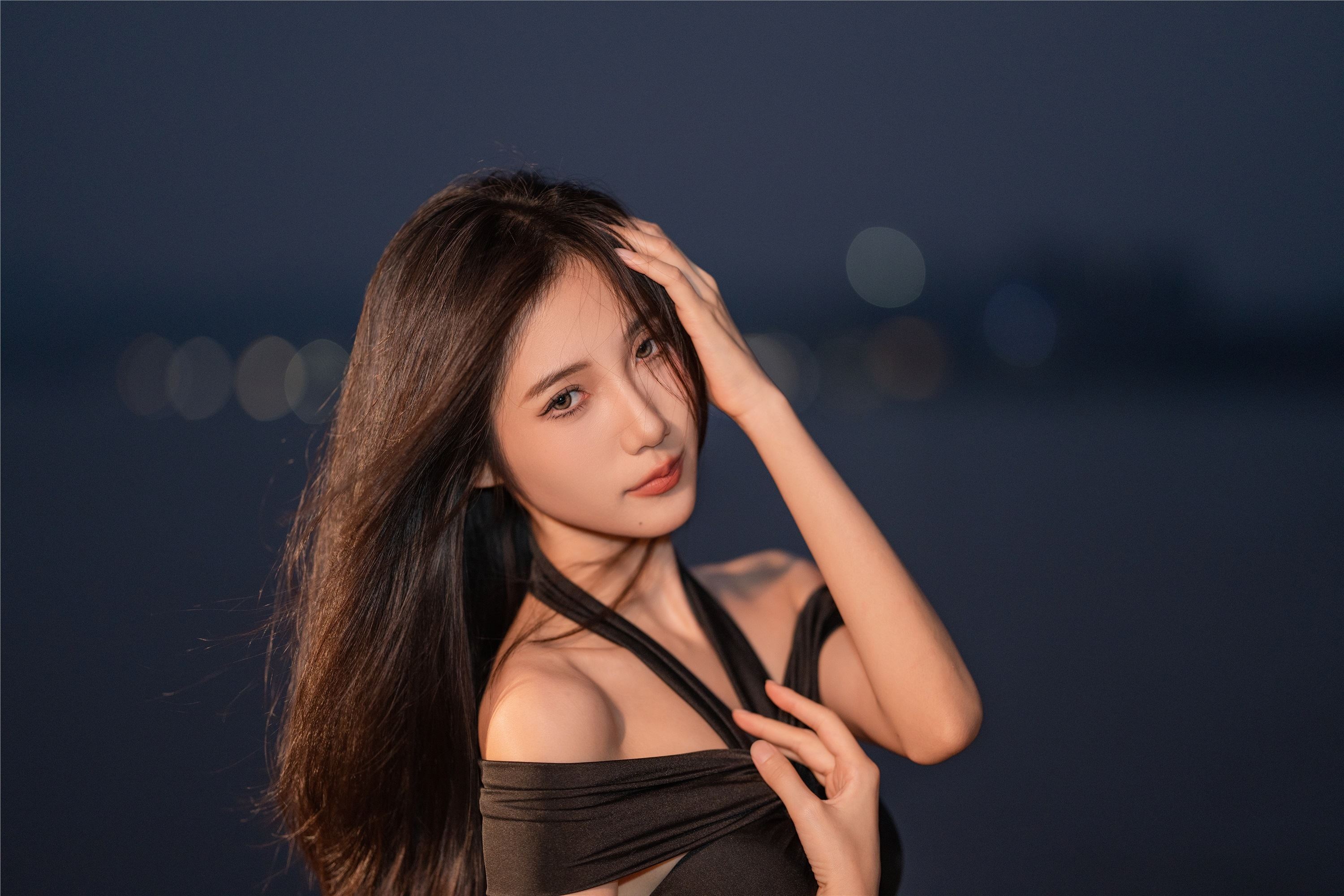 YITUYU艺图语 2025.01.06 夜幕下的海边少女 o1ne万